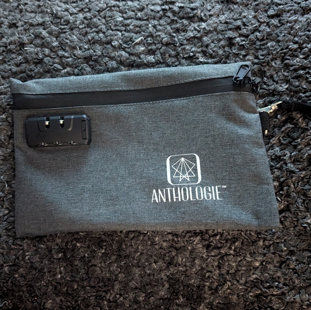 Gray Anthologie Smell Proof Lock Bag